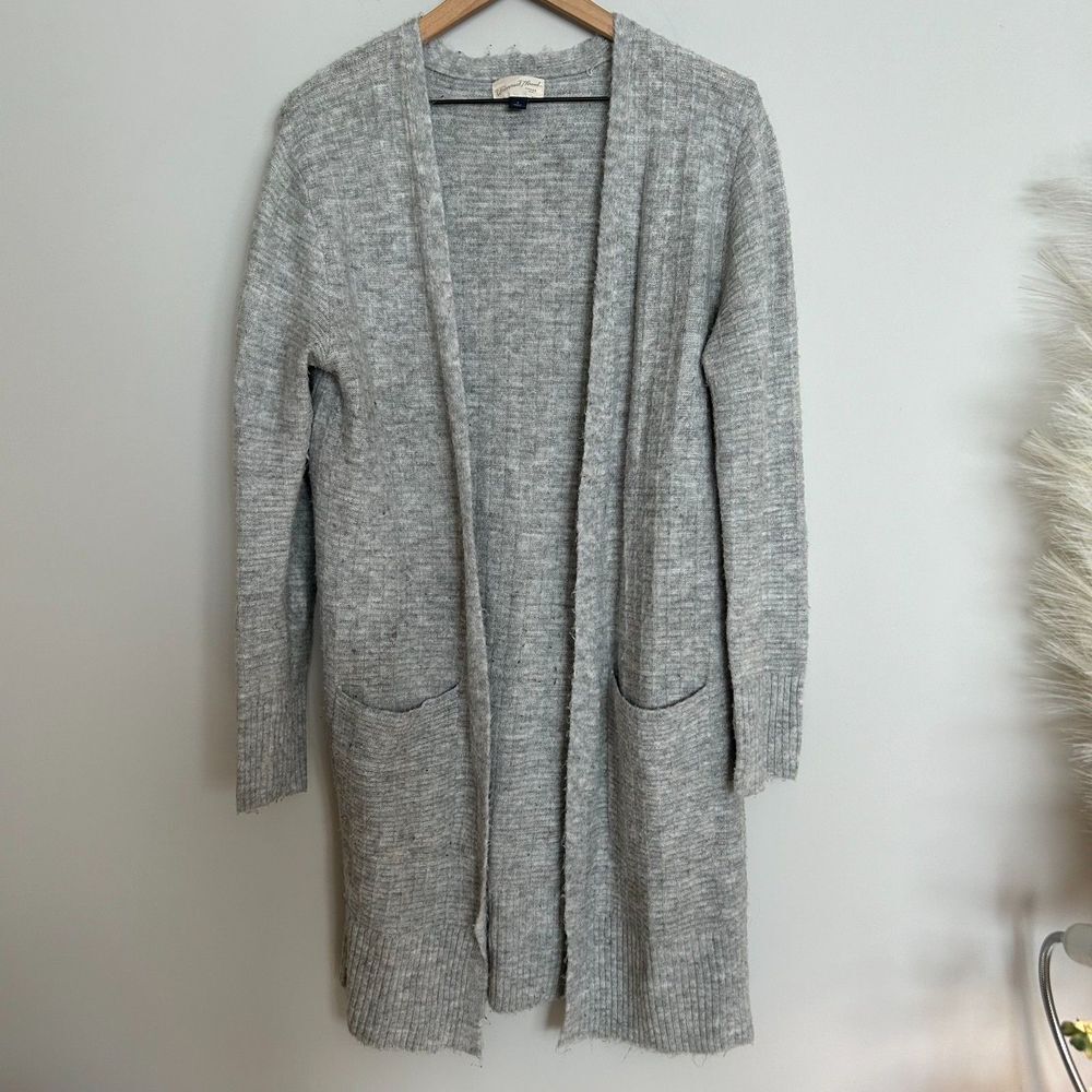 Universal Thread Duster Cardigan Grey